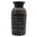 The Luna Vase – Handgefertigte Design-Keramik | Schwarz-Matt